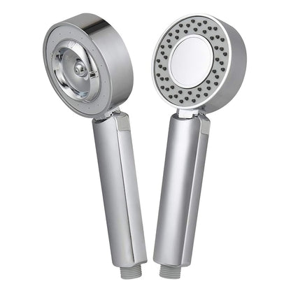 Para de Dus Dubla Teno®, recipient de sapun incorporat, 2 moduri de utilizare, mod presiune ridicata, mod spa, usor de utilizat, operare fara butoane, gri