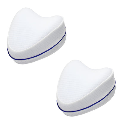 Set 2 Perne Ortopedice Teno®, pentru genunchi si picioare, spuma cu memorie husa detasabila, corectie postura in timpul somnului, 23 x 20 cm