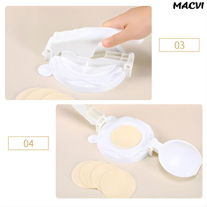 Forma de Patiserie Macvi® pentru Coltunasi, Ravioli sau Galuste, Alb
