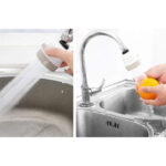 Cap de Robinet Universal Macvi®,  pentru Chiuveta, 3 Moduri de Jet, Rotire 360°, Alb/Bej, Usor de Montat - imagine 5