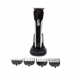 Aparat de tuns fara fir Macvi® cu stand, lame din otel, negru/argintiu, performanta inalta - imagine 2