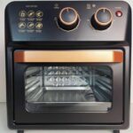 Friteuza cu Aer Cald Macvi®, Cuptor Electric cu Prajitor de Paine, Cuptor cu Convectie de 12L, Tehnologie de Circulatie a Aerului 360° - imagine 4