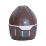 Difuzor Aromaterapie SD-071 Macvi® cu Umidificator, 130 ml, Lumini LED, Maro