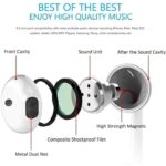 Casti Macvi® cu microfon si control al volumului, izolatoare de zgomot, compatibile cu iPhone - imagine 5