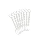 Set 8 Suporturi Agatatori Umerase 5 in 1 Macvi® pentru Organizare