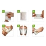 Set 10 plasturi pentru detoxifiere Macvi® cu turmalina pentru revitalizarea organismului - imagine 2