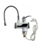 Robinet electric Model RX-00701 Macvi®, LED, apa calda instant, WSN + Filtru pentru apa, montabil pe robinet, Alb - imagine 2