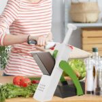 Razatoare Multifunctionala 8 in 1 Macvi®, pentru Fructe si Legume, 12 Accesorii, Rezistenta - imagine 3