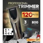 Aparat de tuns Macvi® ,VGR 072, profesional, rezistent la apa, ajustare fina, acumulator 1200mAh, LCD - imagine 5