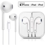 Casti Macvi® cu microfon si control al volumului, izolatoare de zgomot, compatibile cu iPhone - imagine 3