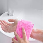 Perie de Spate din Silicon pentru Dus Macvi®, 80x11 cm, Roz - imagine 2