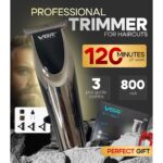 Aparat de tuns Macvi® ,VGR 072, profesional, rezistent la apa, ajustare fina, acumulator 1200mAh, LCD - imagine 6