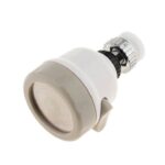 Cap de Robinet Universal Macvi®,  pentru Chiuveta, 3 Moduri de Jet, Rotire 360°, Alb/Bej, Usor de Montat