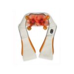 Aparat pentru Masaj Gat si Umeri cu Infrarosu Macvi®, Miscare Circulara, 24W, Bej - imagine 2