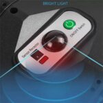 Lampa solara stradala Macvi®, Model W789A-3, 60W, 6 casete LED, rezistenta la apa IP65, 3 moduri de iluminare, senzor de miscare si telecomanda inclusa, perfecta pentru iluminatul stradal si exterior - imagine 2