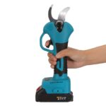 Foarfeca Electrica pentru Gradinarit Macvi® 48V, 2 Baterii, 2 Lame din Otel Carbon ,ideala pentru Vita de Vie si Crengi, Albastru - imagine 6