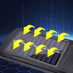 Lampa solara Macvi® perete stradala 72W LED COB, senzor de miscare, IP65, telecomanda, iluminat exterior, W755-2 - imagine 3