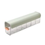 Cutie de Depozitare Macvi® Montata pe Perete cu 6 separatoare, organizator Spatios si Stilat pentru lenejerie, Accesorii si produse de bucatarie