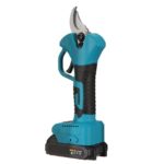 Foarfeca Electrica pentru Gradinarit Macvi® 48V, 2 Baterii, 2 Lame din Otel Carbon ,ideala pentru Vita de Vie si Crengi, Albastru - imagine 5