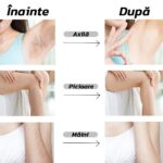 Epilator Macvi® cu Cristale, Fara Durere, Portabil, Unisex, IP67, Auriu - imagine 2
