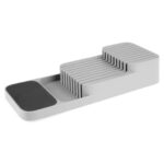Suport sertar pentru cutite Macvi® organizator compact depozitare sigura material durabil design ergonomic stabilitate sporita economie de spatiu
