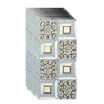 Set 10 bucati Marmura decorativa autoadeziva Macvi®, waterproof, ajustabil, usor de montat, rezistent la caldura, adeziv puternic, suprafata acoperire 1.8 mp, 30x60 cm, 2 mm grosime PH-001